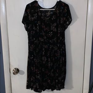 Flowered torrid dress